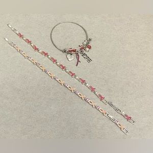 Avon breast cancer bangle